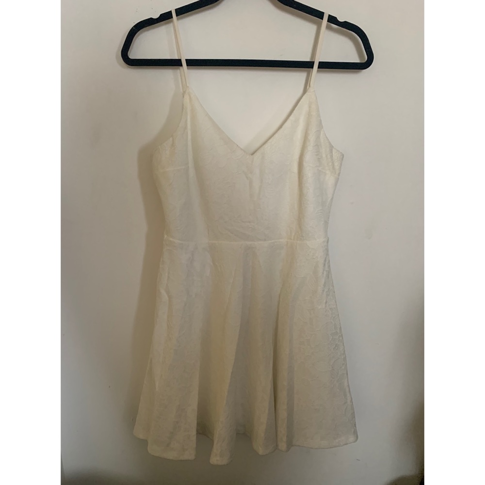 Lulus White Lace Dress